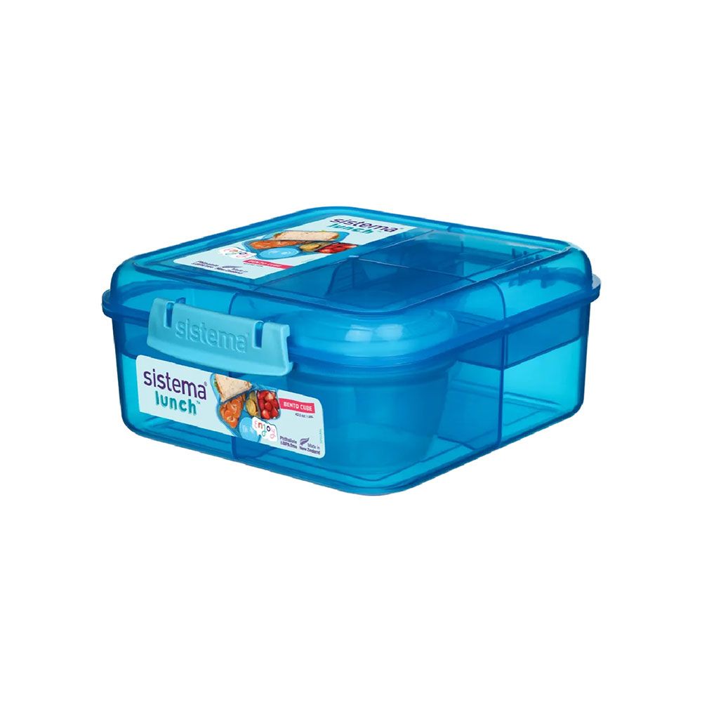 Sistema - Bento Cube Lunch 1.25L - Blue