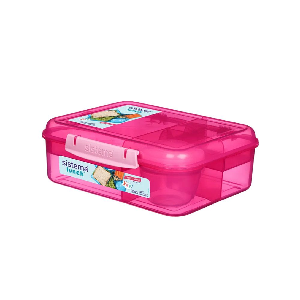 Sistema - Bento Lunch 1.65L - Pink