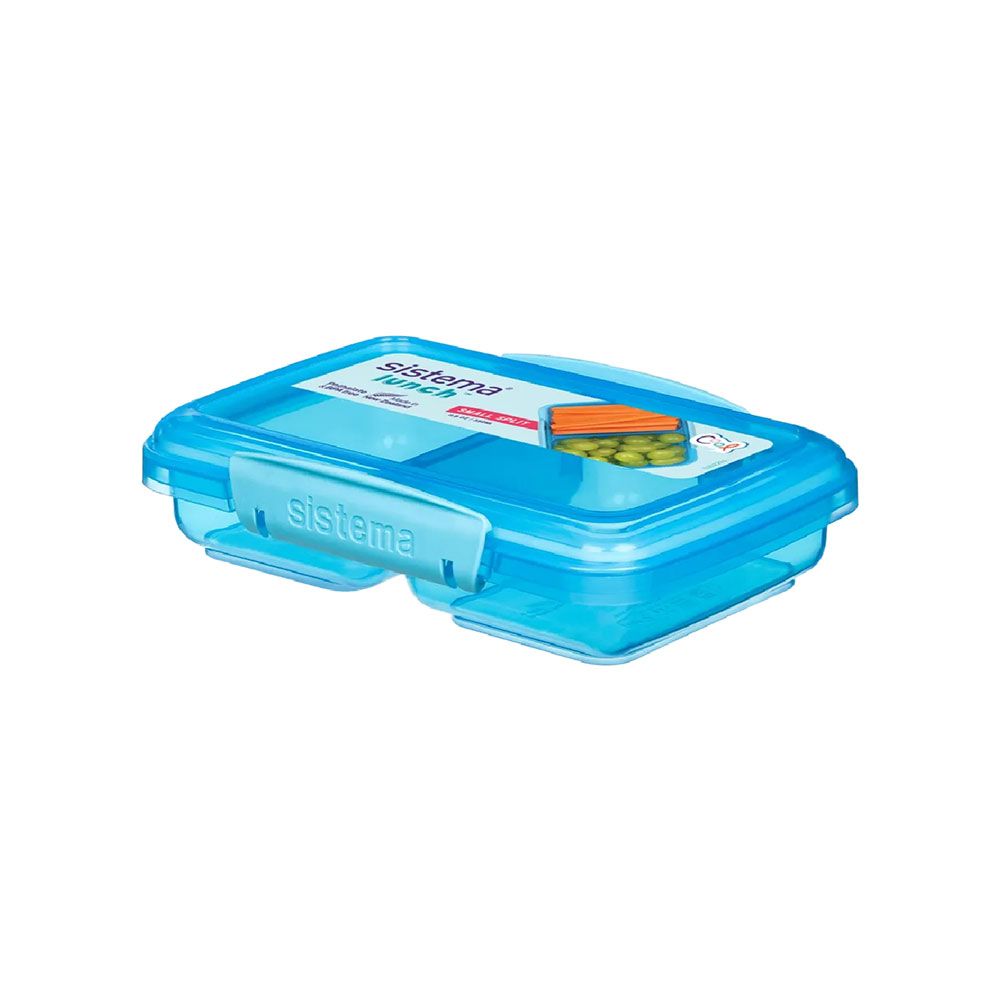 Sistema Small Split Lunch 350ml - Blue