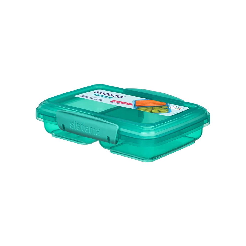 Sistema Small Split Lunch 350ml - Green