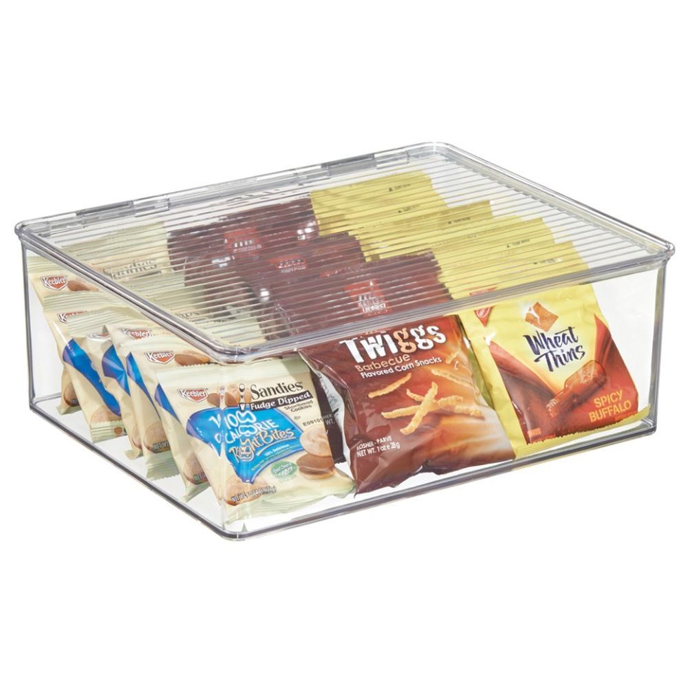 InterDesign - Kitchen Binz Stackable Box 11.3 Inch - Clear