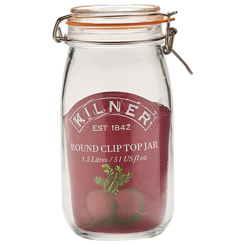 Kilner - Clip Top Round Jar 1.5L