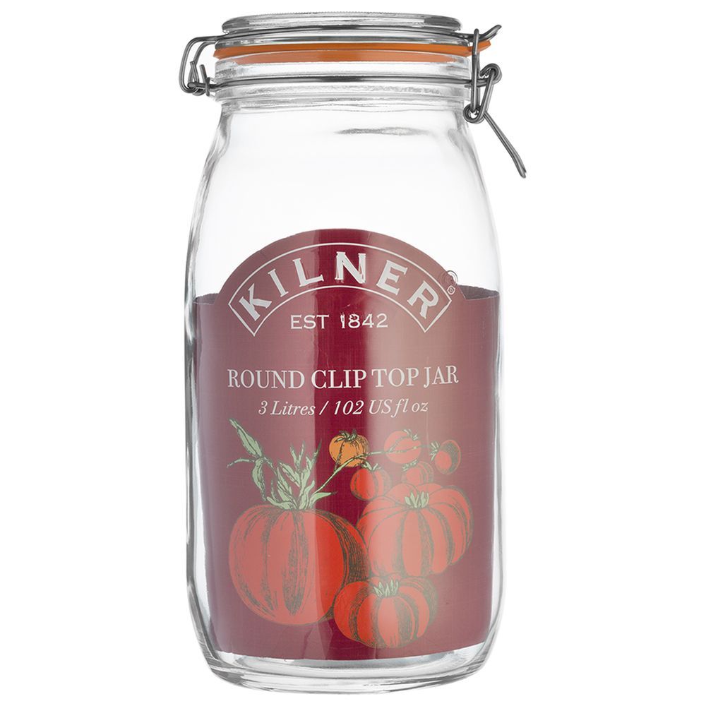 Kilner - Clip Top Round Jar 3L