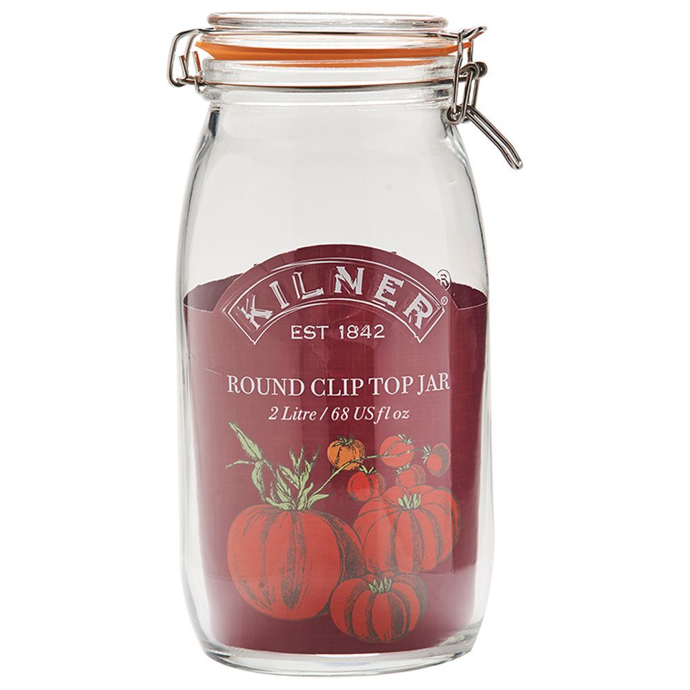 Kilner - Clip Top Round Jar 2L