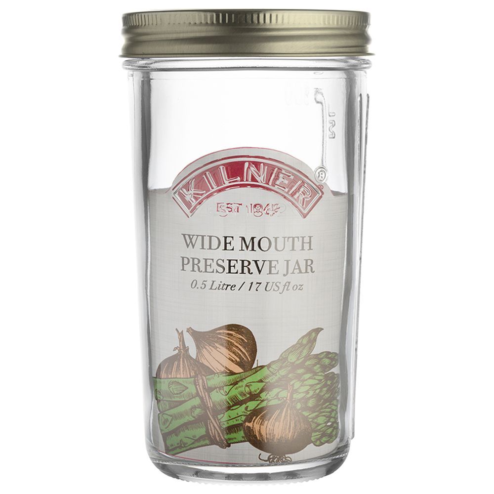 Kilner - Wide Mouth Preserve Jar 0.5L