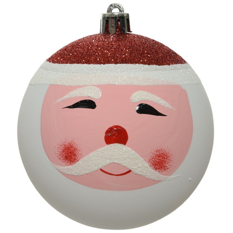 Homesmiths - Christmas Bauble Shatterproof Santa