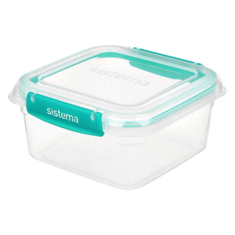 Sistema - Square Klip It Plus 1.15L - Minty Teal