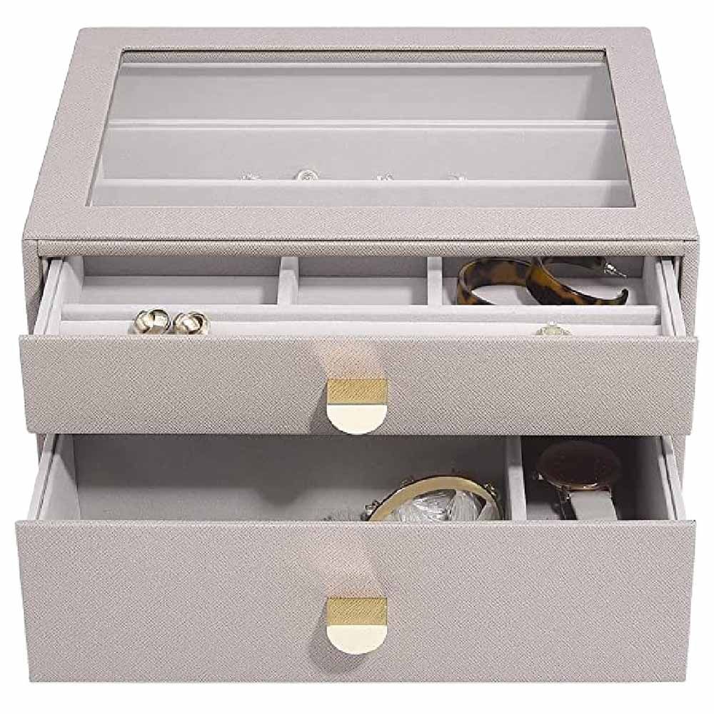 Spectrum - Taupe Classic Drawer - Set Of 2