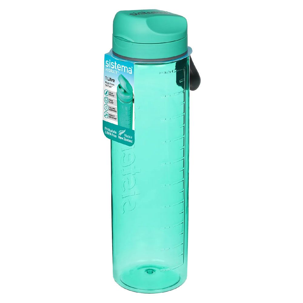 Sistema - Tritan Bottle 1L - Green