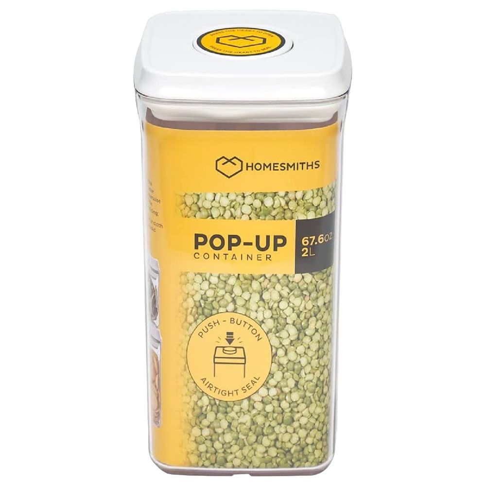 Homesmiths - Pop-up Square Food Container - 2L