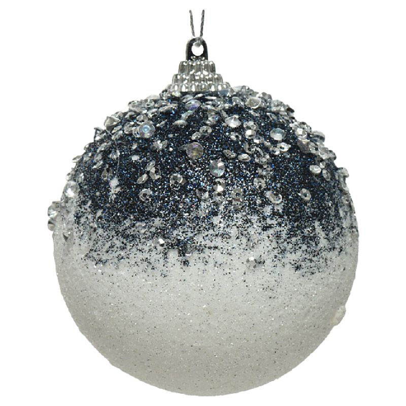 Homesmiths - Christmas Bauble Foam Glitter Acrylic Bead