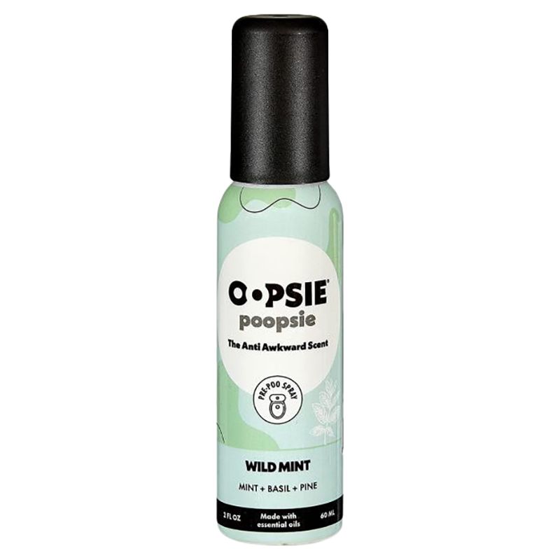 Oopsie Poopsie - Pre-Poo Spray - 2Oz - Wild Mint