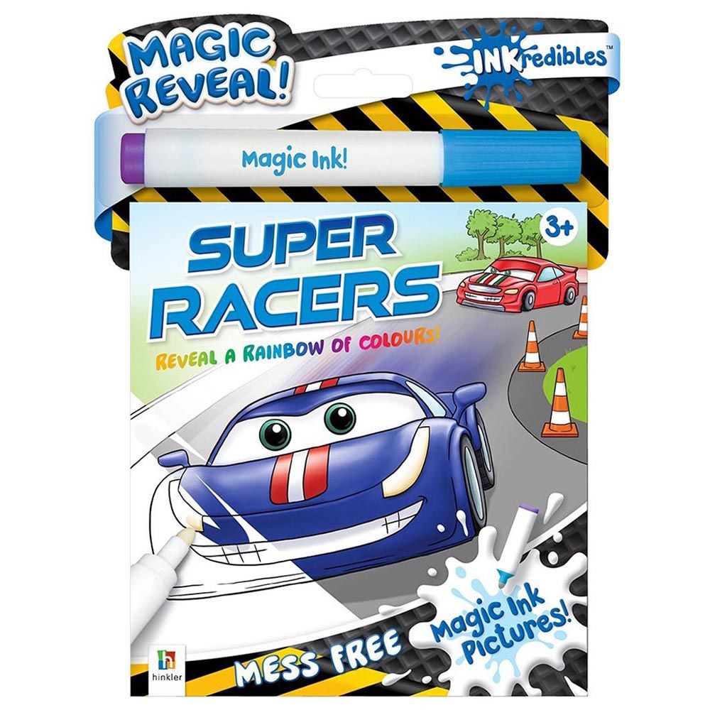 Hinkler - Inkredibles Magic Reveal Kit - Super Racers