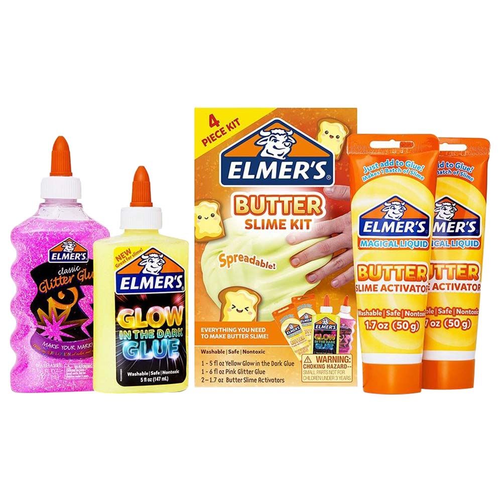 Elmers - Butter Slime Kit - 4pcs