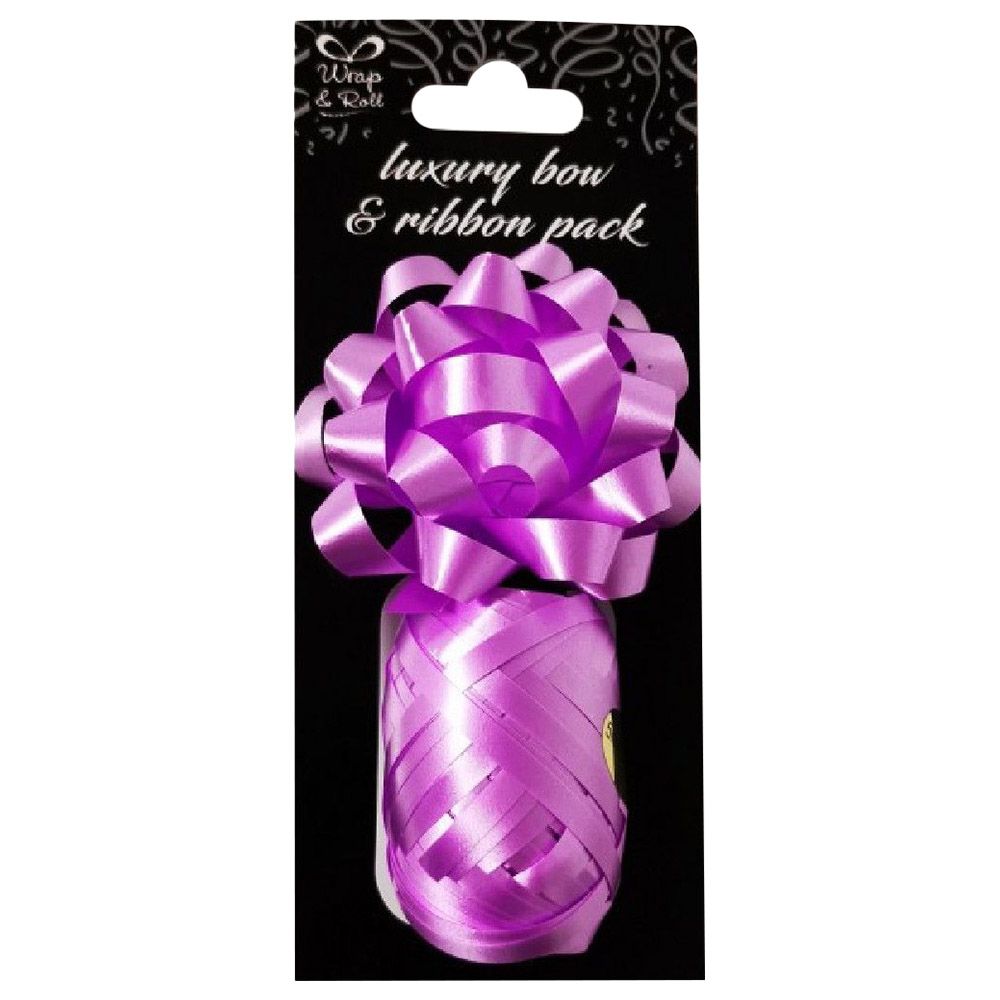 WRAP & ROLL - Star Bow & Cop - 3 Inch - Purple