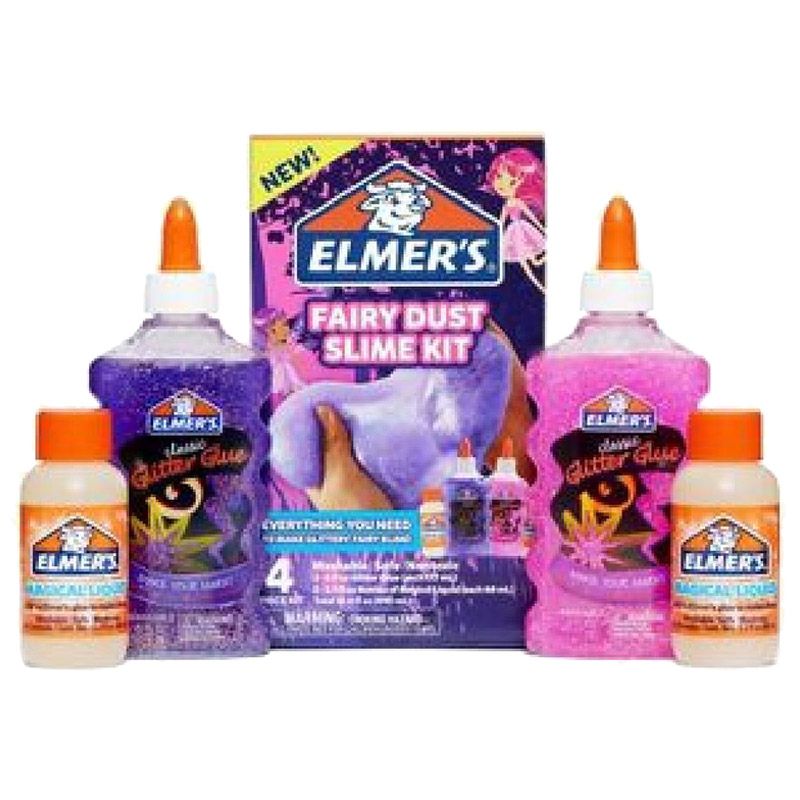 Elmer's - Fairy Dust Slime Kit - 4pcs