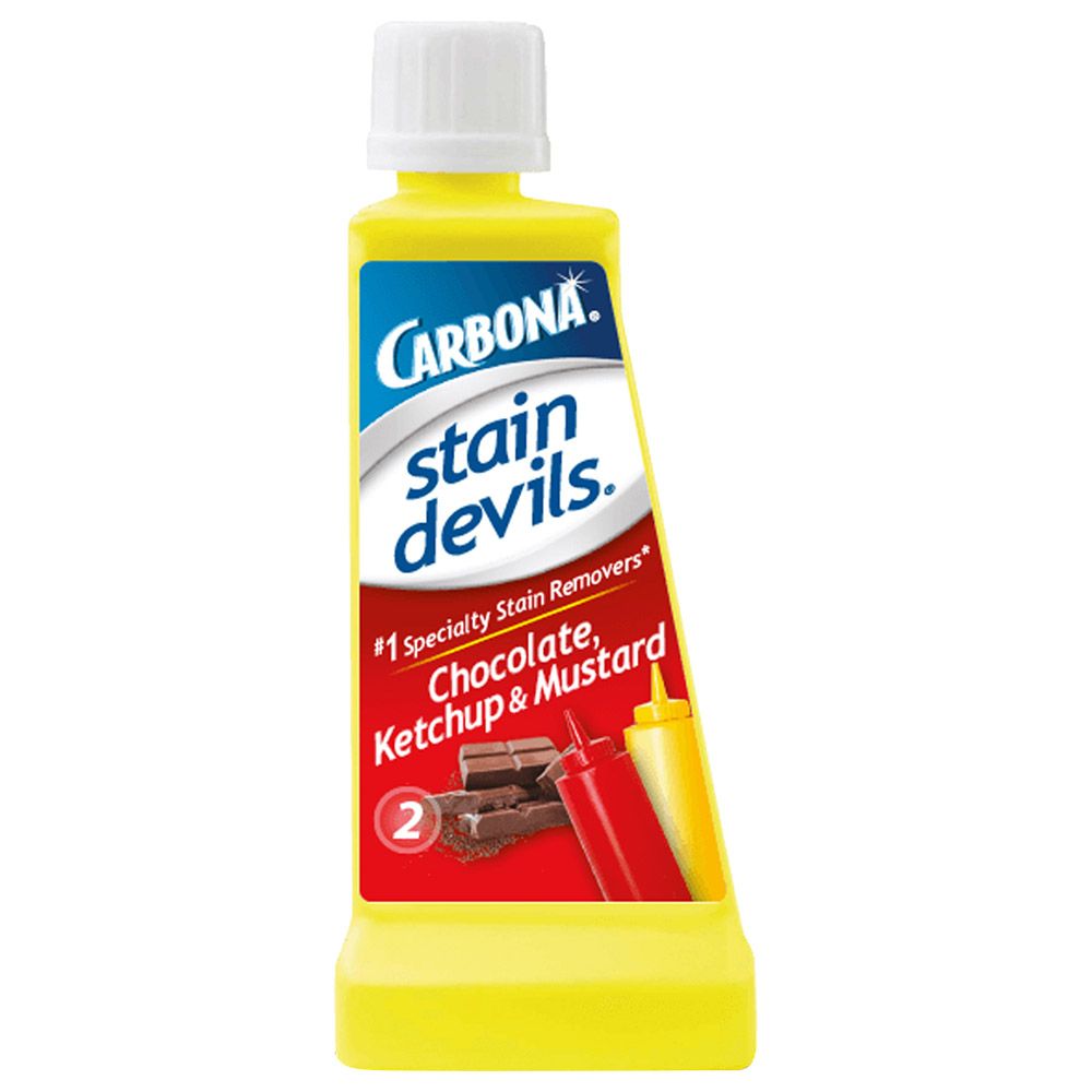 Carbona Stain Devils Chocolate Ketchup Mustard Remover