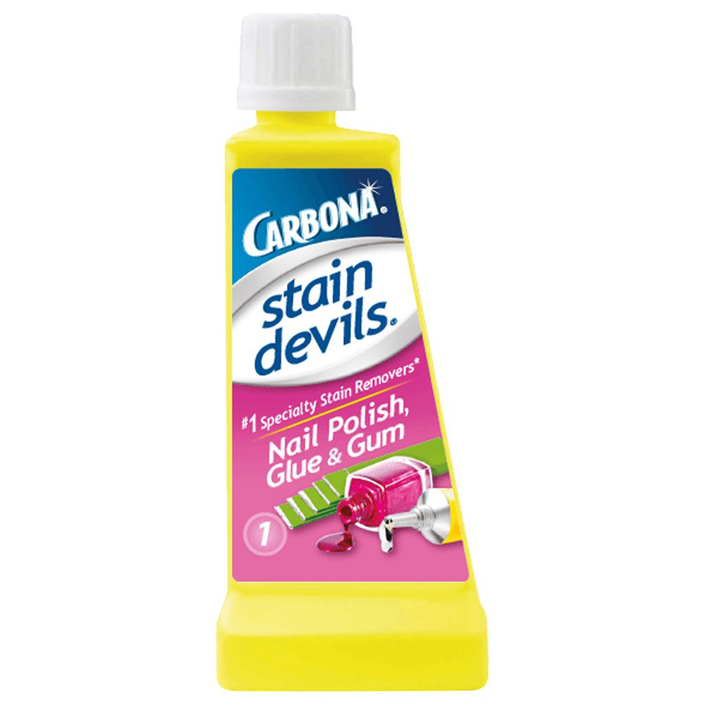 Carbona 1 7Oz Stain Devils Nail Polish Glue Gum Remover