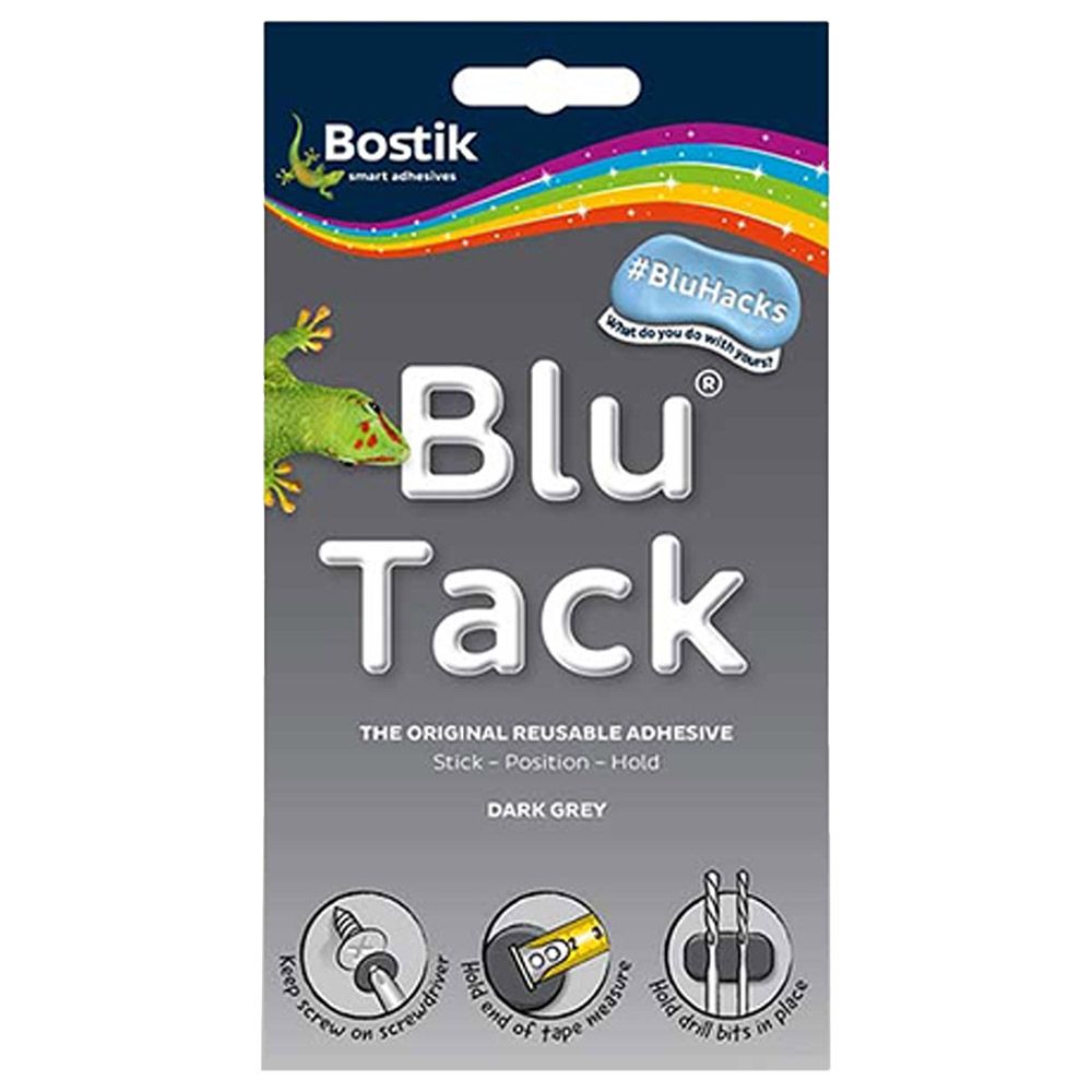 Bostik - Blu Tack Regular - 68G - Grey