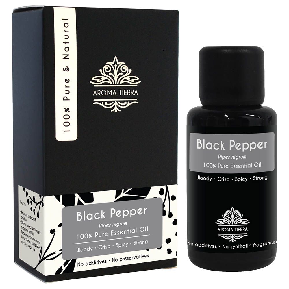 Aroma Tierra - Black Pepper Essential Oil - 30ml