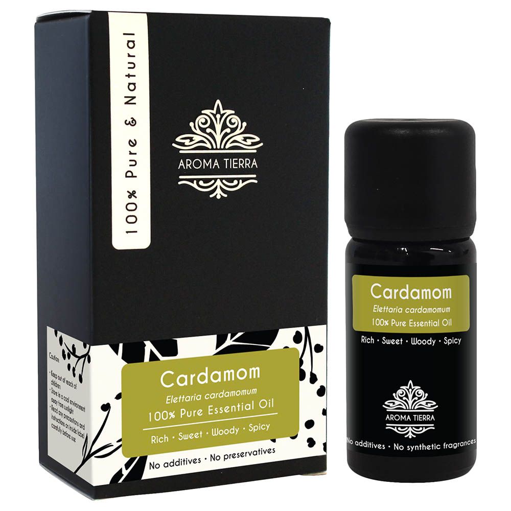 Aroma Tierra - Cardamom Essential Oil - 10ml