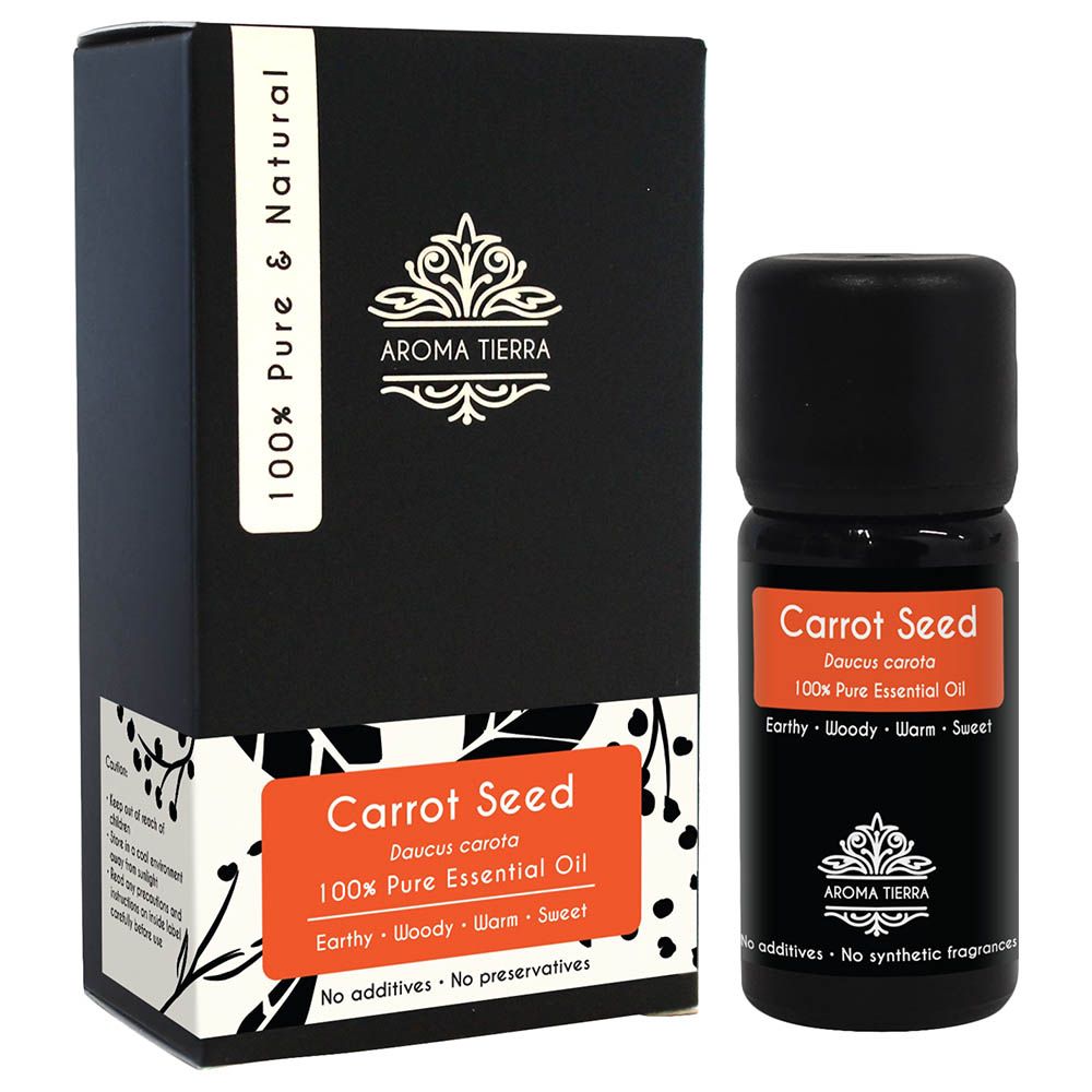 Aroma Tierra - Carrot Seed Essential Oil - 10ml