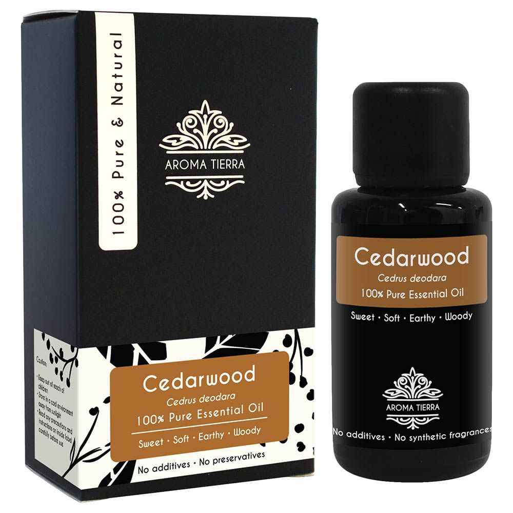 Aroma Tierra - Cedarwood Essential Oil - 30ml