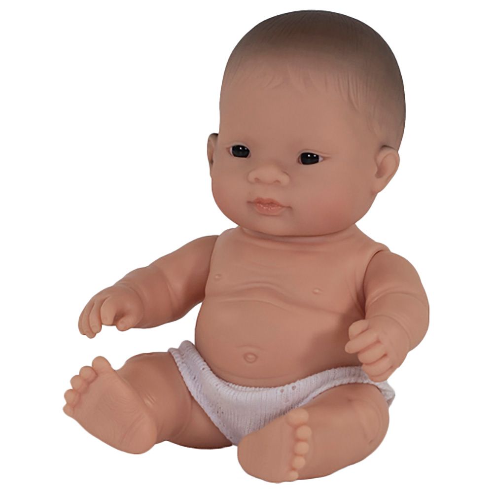 Miniland Educational - Baby Doll Asian Boy 21 cm