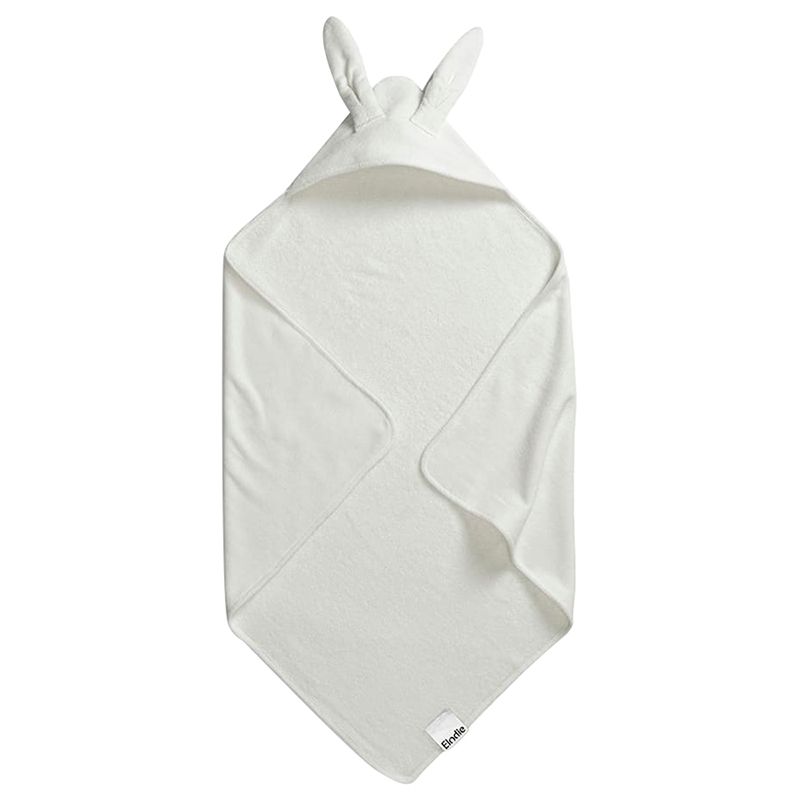 Elodie Details - Bunny Hooded Towel - Vanilla White