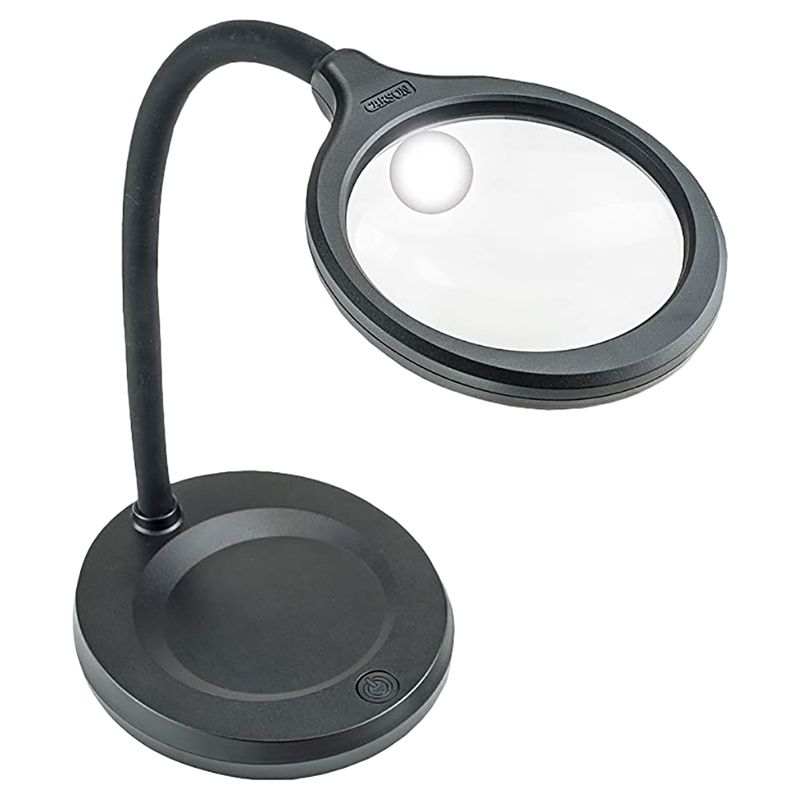 Carson - Magnifier & Desk-Lamps - Black