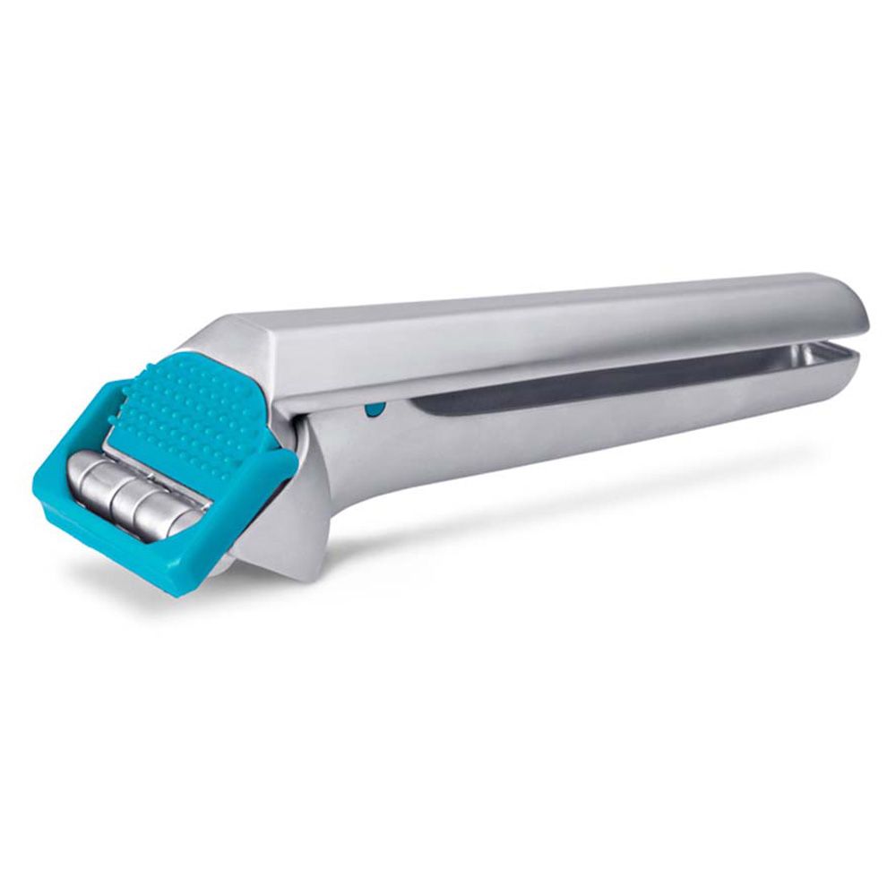 Dreamfarm - Garject Garlic Peeler(press,scrape & eject) Blue