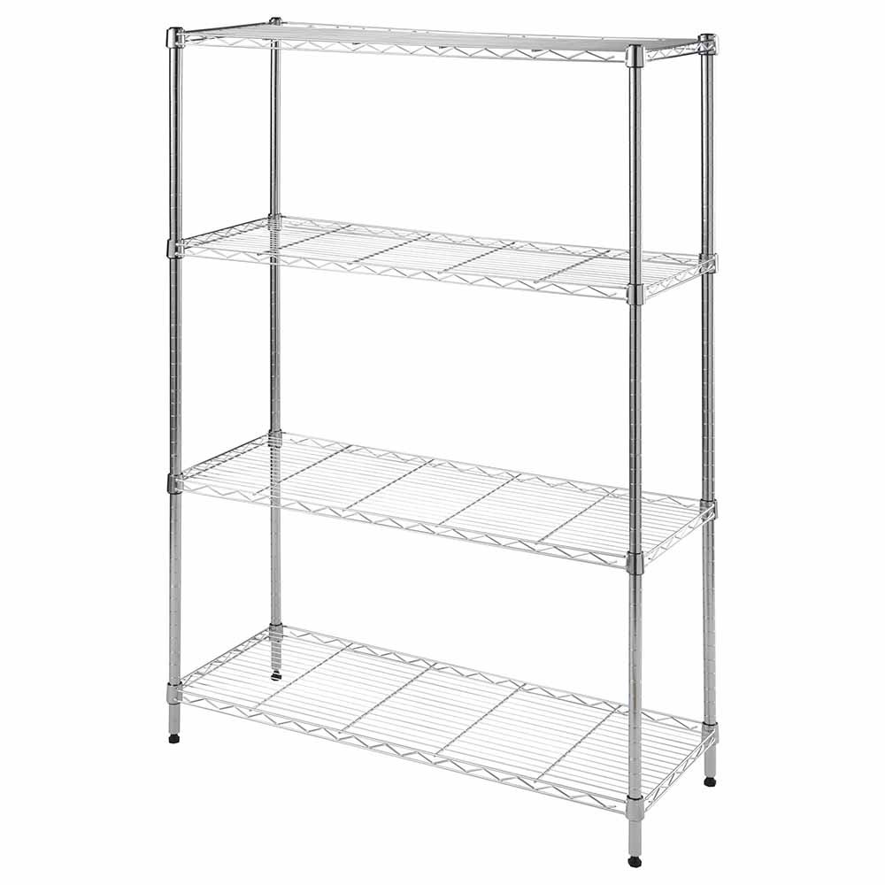 Cameltough - Wire Rack White 4 Shelf