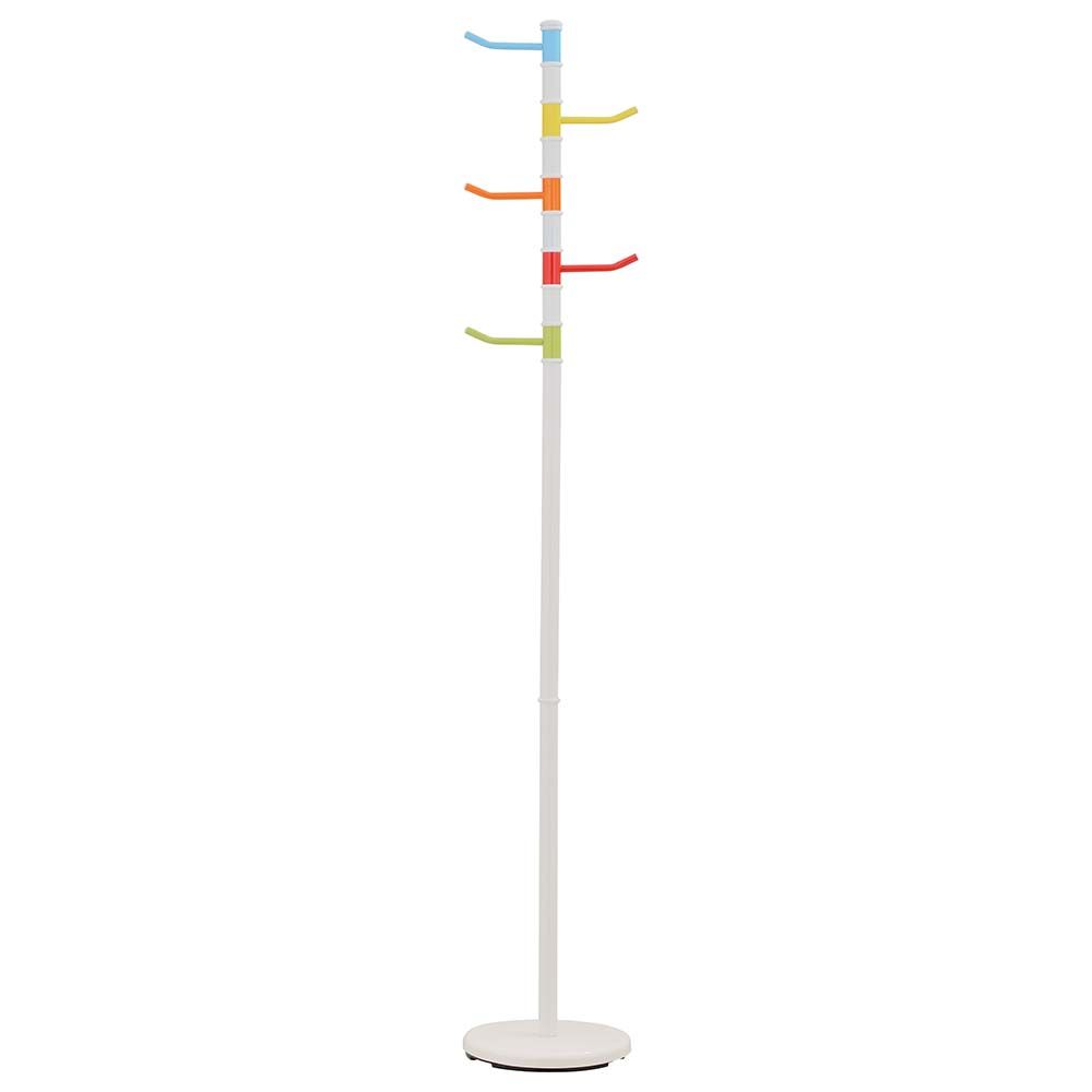 Zenments - Metal Clothes Hanging Stand - White