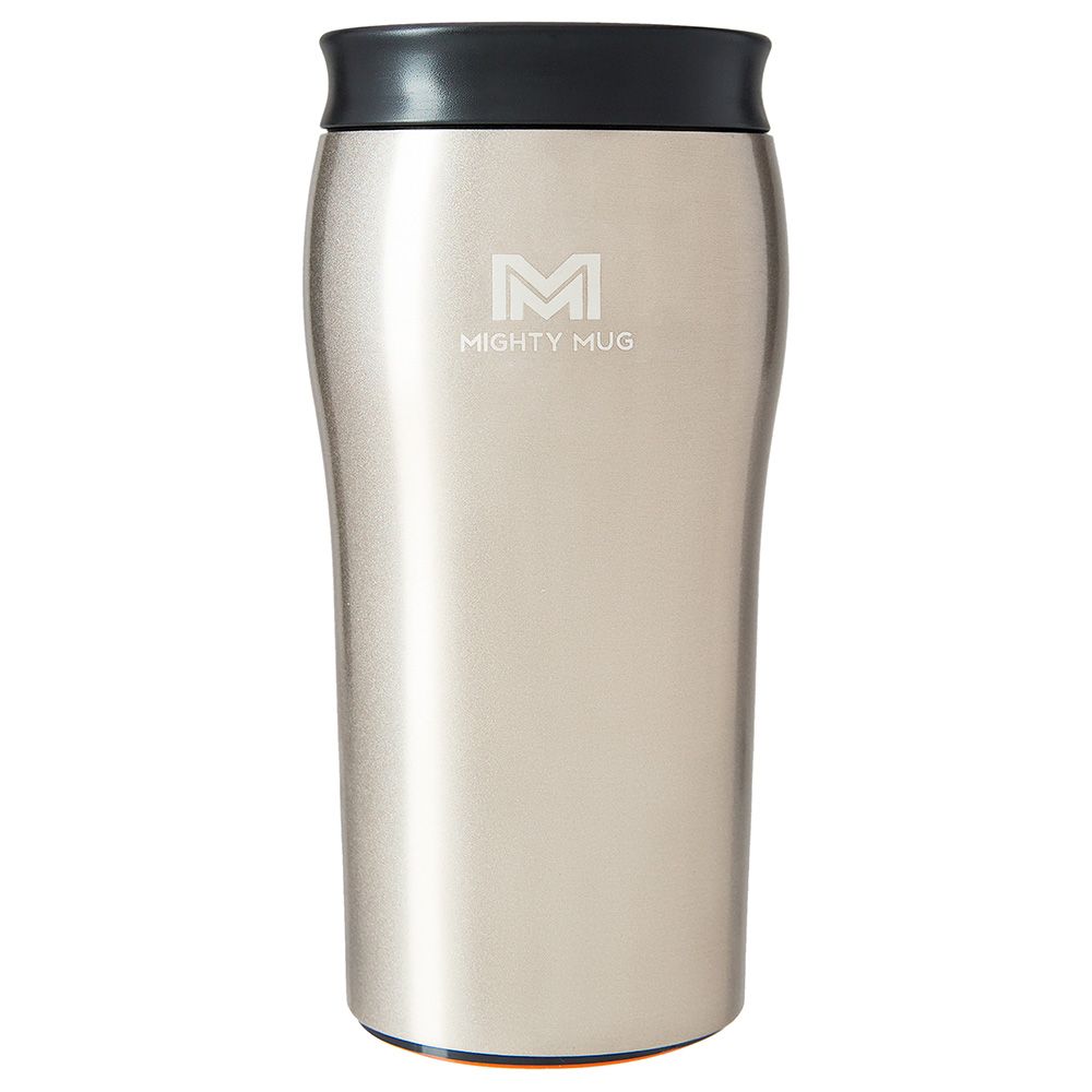 Mighty Mug - Solo Alloy SS Travel Mug- 12oz - Metallic Beige