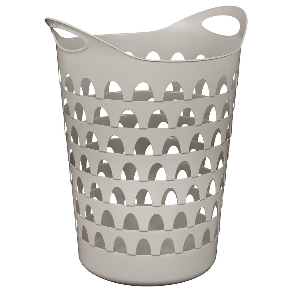 Strata - Tall Flexi Laundry Basket - Cool Grey