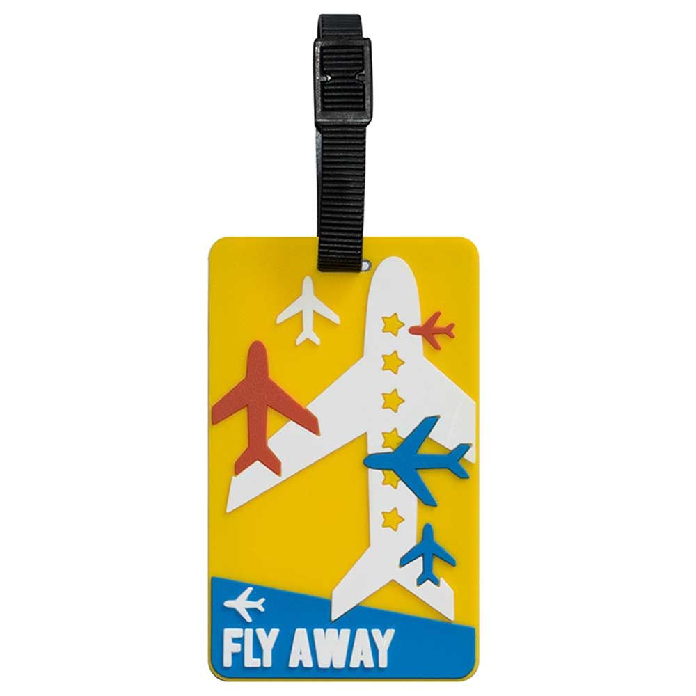 TangoTag - Luggage Tag Fly Away - Yellow