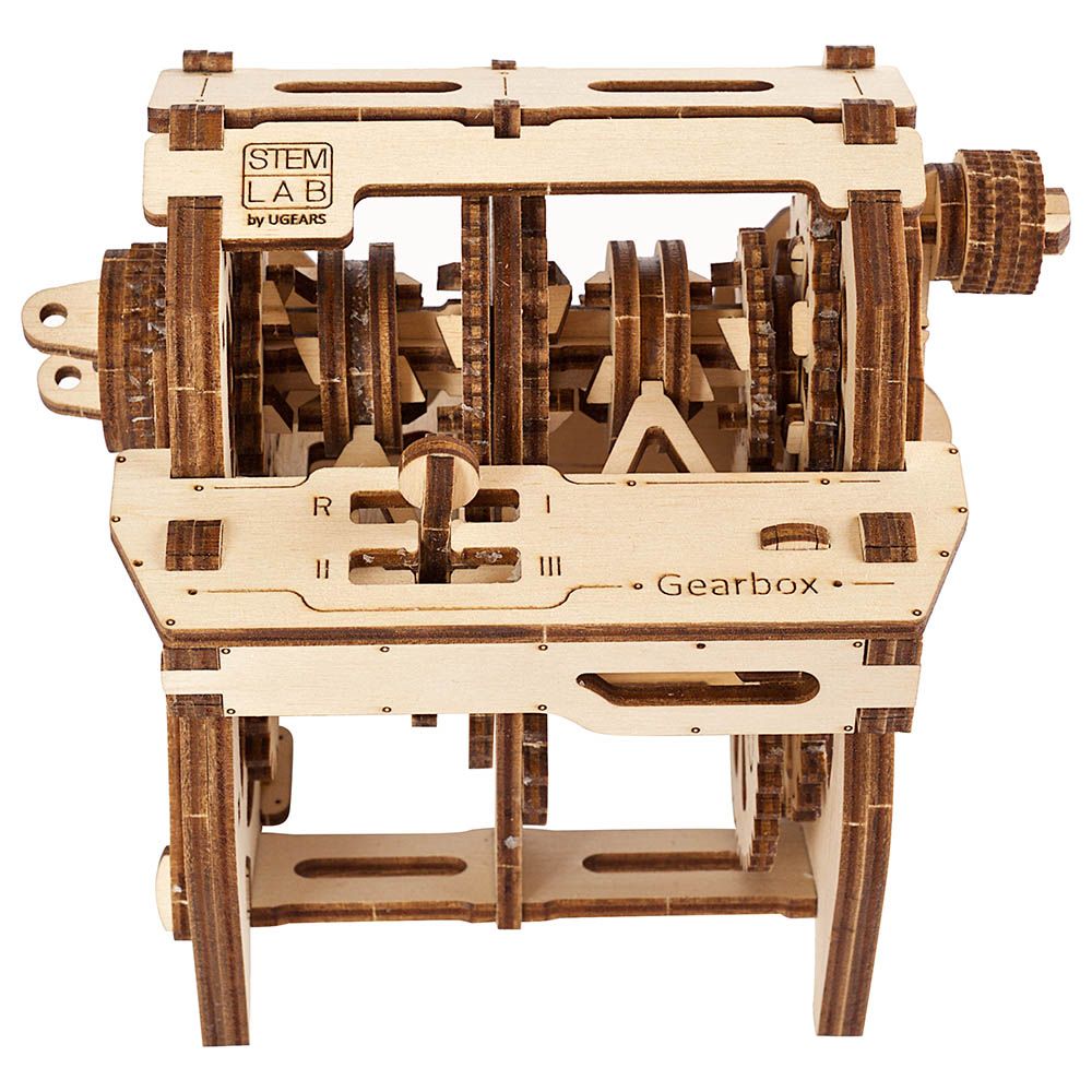 UGEARS - STEM Lab Counter 3D Wooden Puzzle Model - 120 Parts