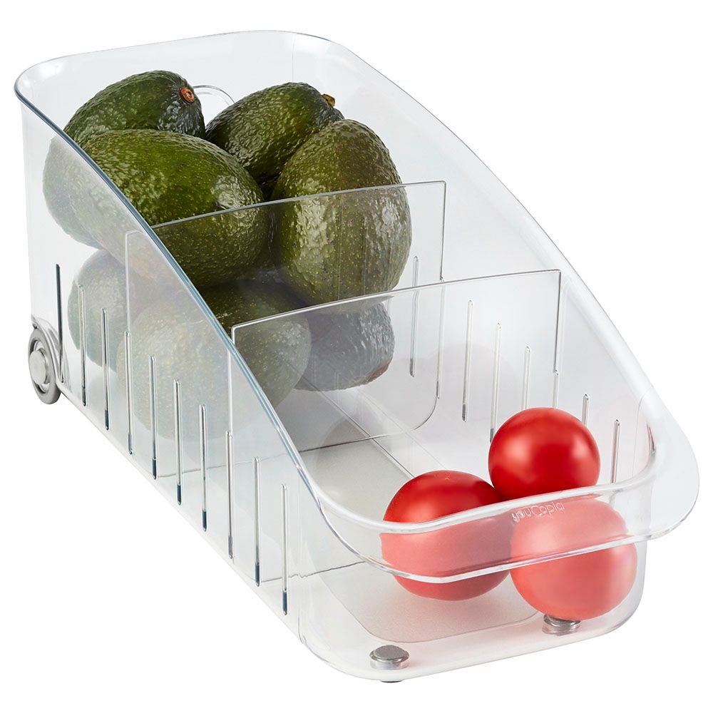 Youcopia - Rollout Fridge Drawer - 6 Inch - Clear