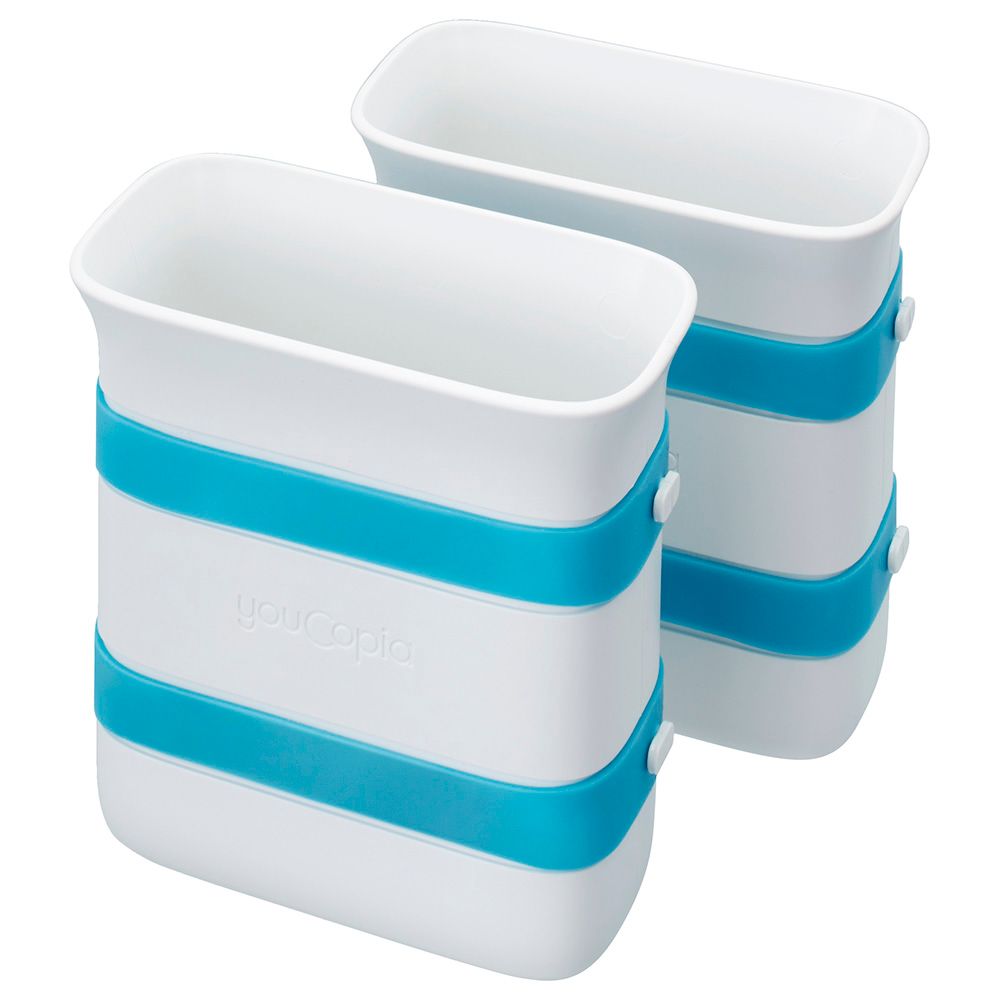 Youcopia - Freezeup Freezer Food Block Maker - Pack Of 2 - Quart