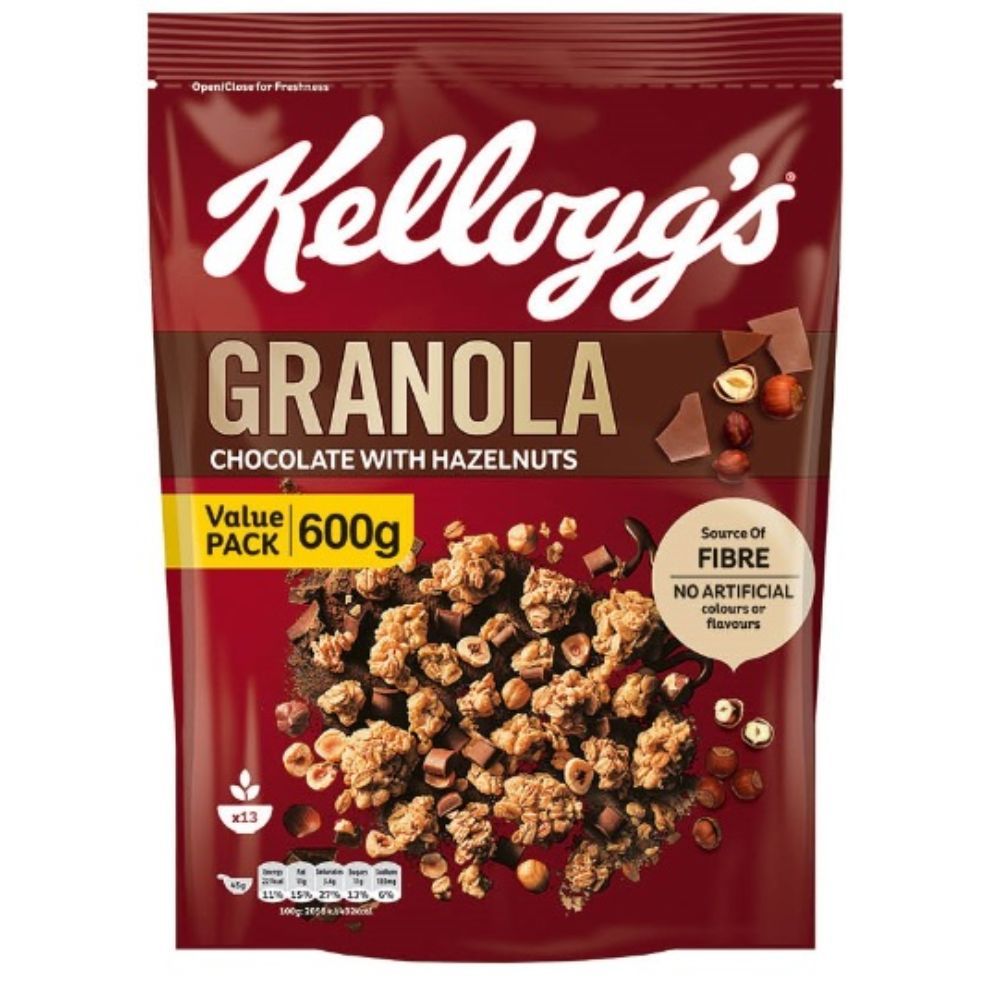 Kellogg's - Granola Chocolate With Hazelnut 600g