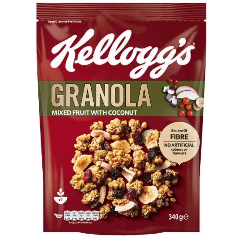 Kellogg's - Granola Mixed Fruits With Coconuts 340g