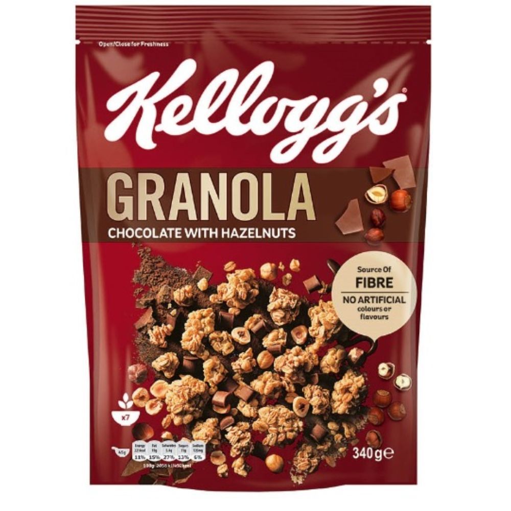 Kellogg's - Granola Chocolate With Hazelnut 340g