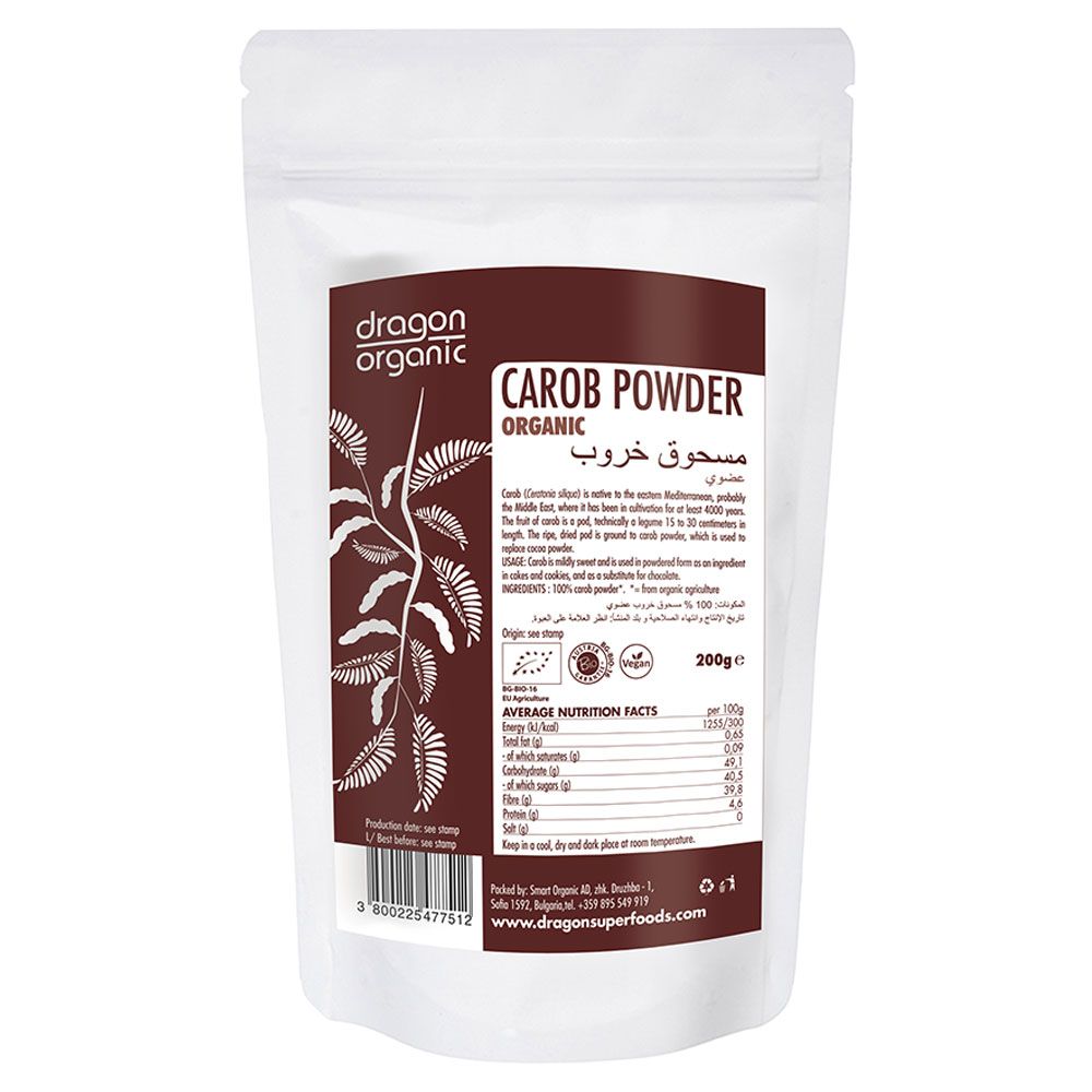 Dragon Superfoods - Carob Powder 200g