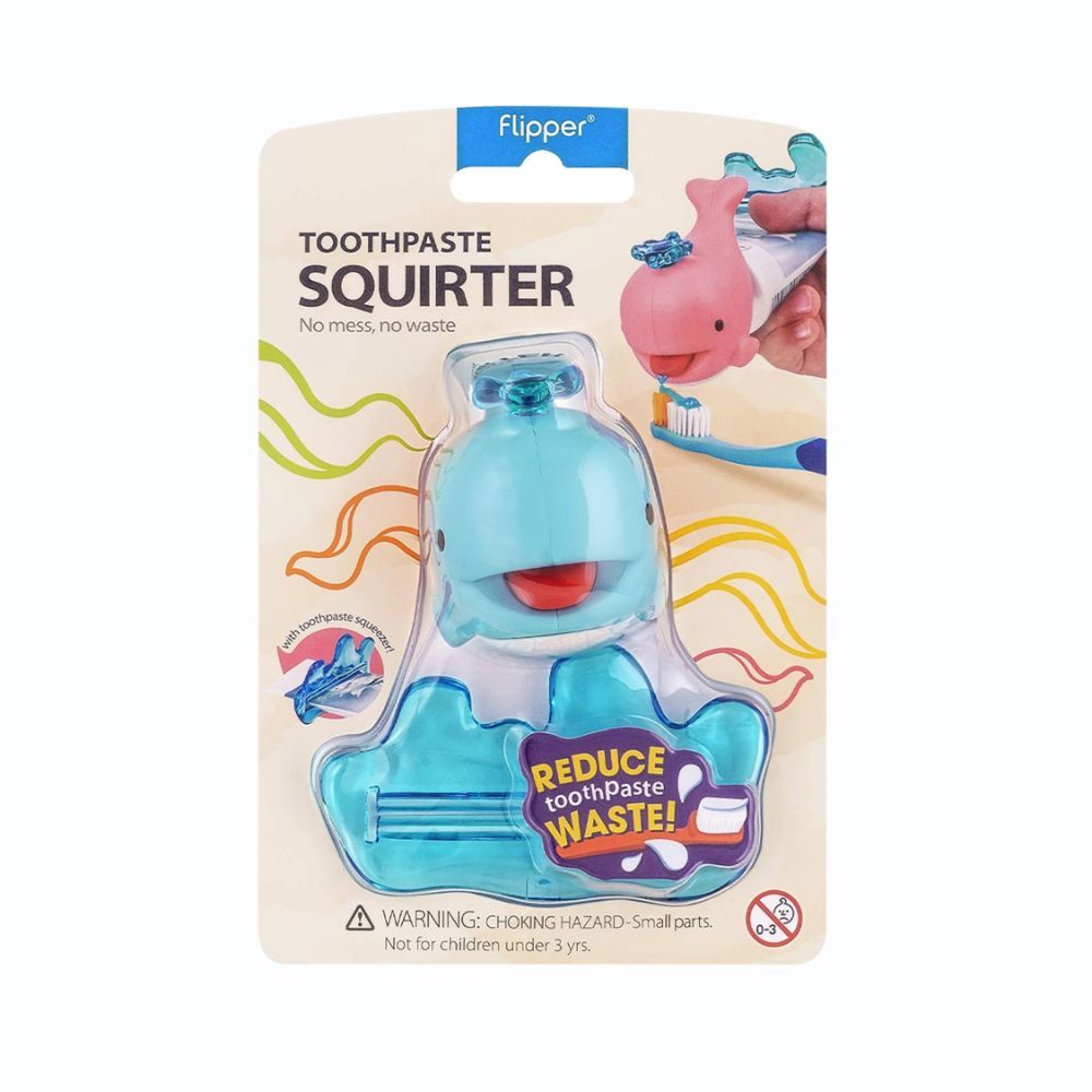 Flipper - Toothpaste Squirter Whale - Blue