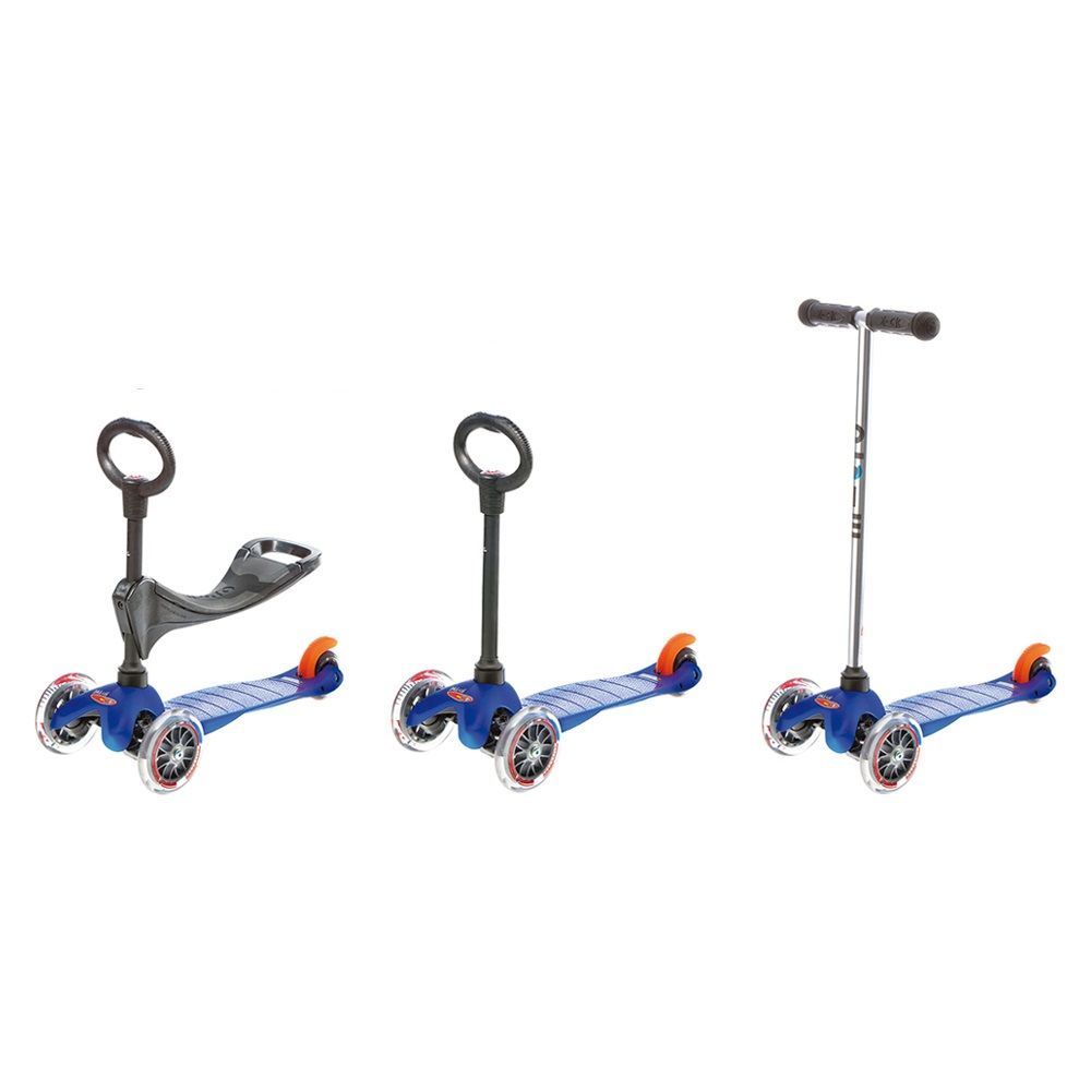 Mini Micro 3-in-1 Scooter - Blue