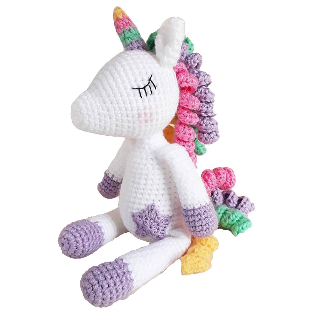 Pikkaboo - Snuggle & Play Crocheted Unicorn