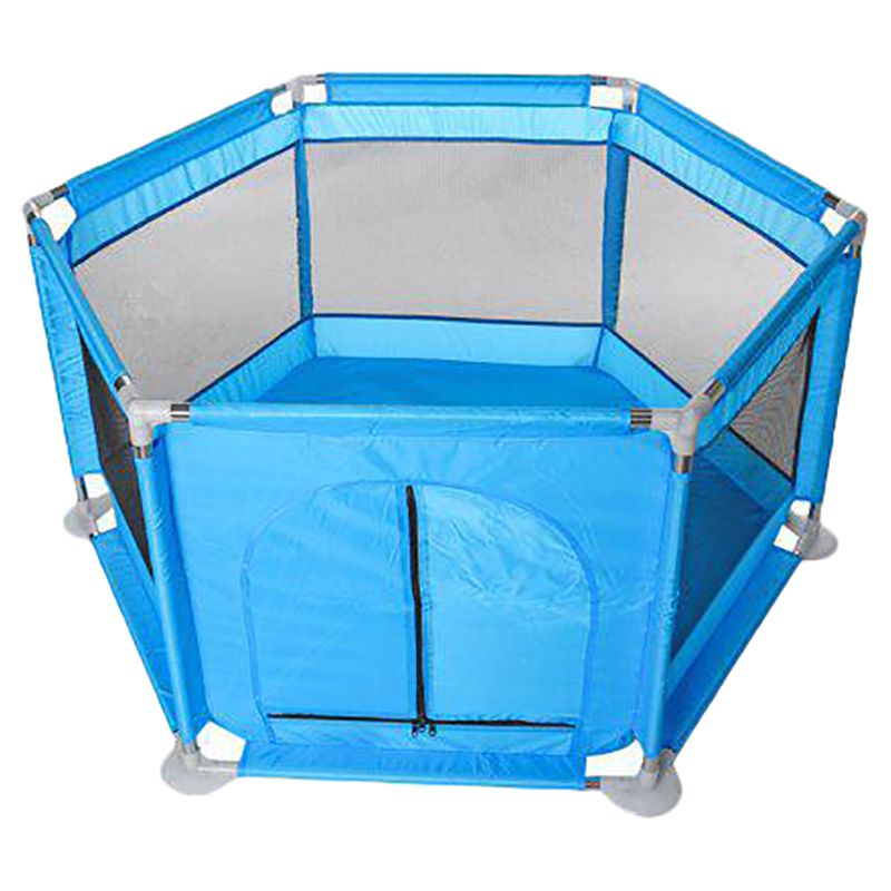 Pikkaboo - MyFunPlay Portable Playpen with 30 Free Balls - Blue