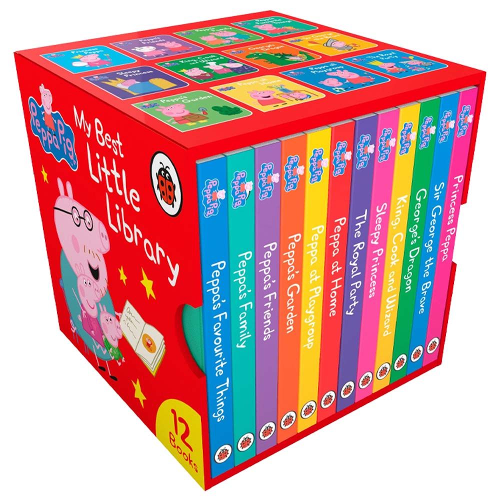 Peppa Pig My Best Little Library Boxed Set of 12 Books