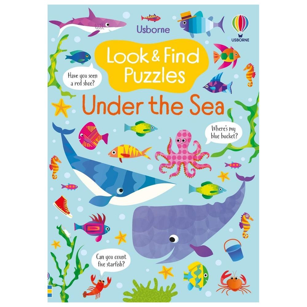 Look And Find Puzzles Under The Sea