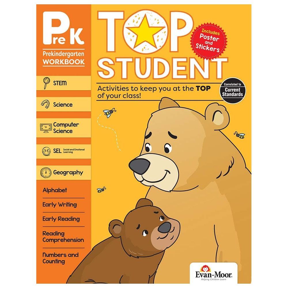 Top Student - Grade Pre Kindergarten